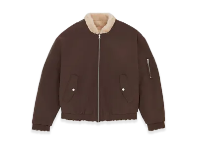 MM6 Maison Margiela Bomber Jacket "Brown/Beige"