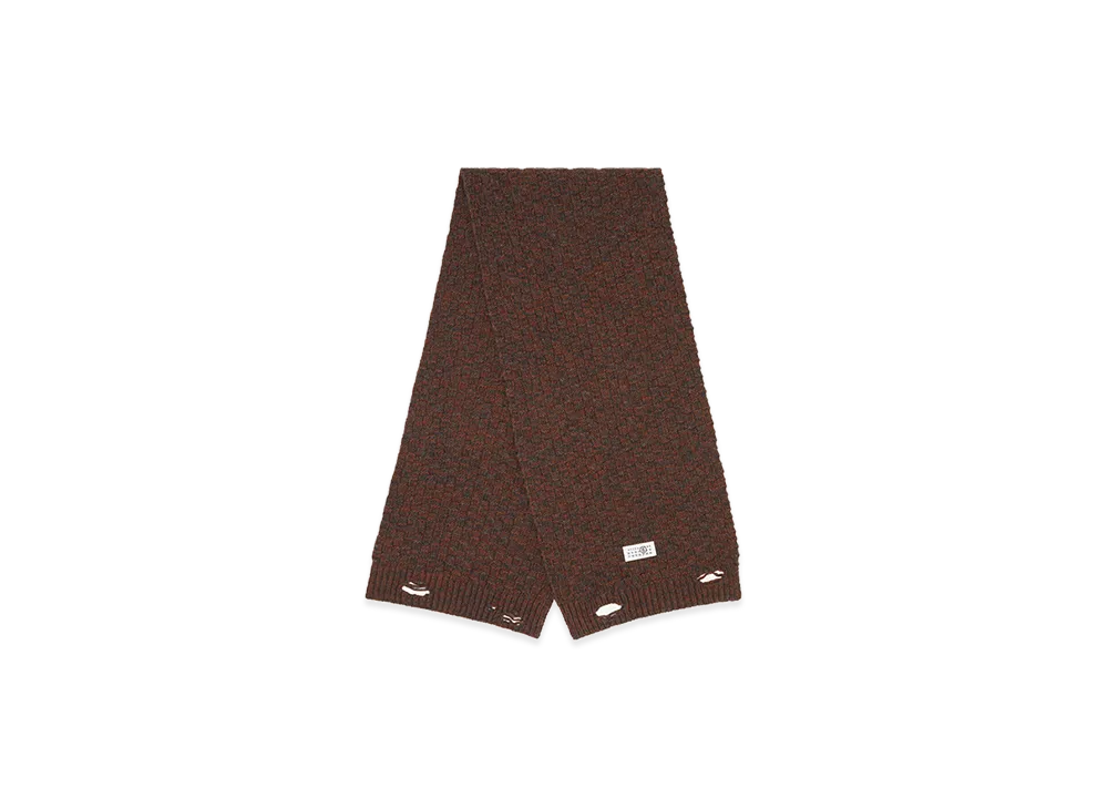 MM6 Maison Margiela Wool Scarf "Brown"