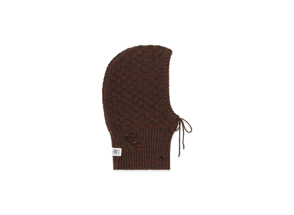 MM6 Maison Margiela Wool Blend Hood "Brown"