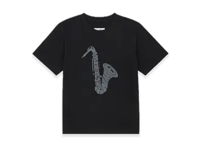 MM6 Maison Margiela Saxophone T-shirt "Black"
