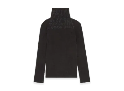 MM6 Maison Margiela Long Sleeve Turtleneck "Black"