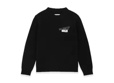 MM6 Maison Margiela Tape Label Jumper "Black"