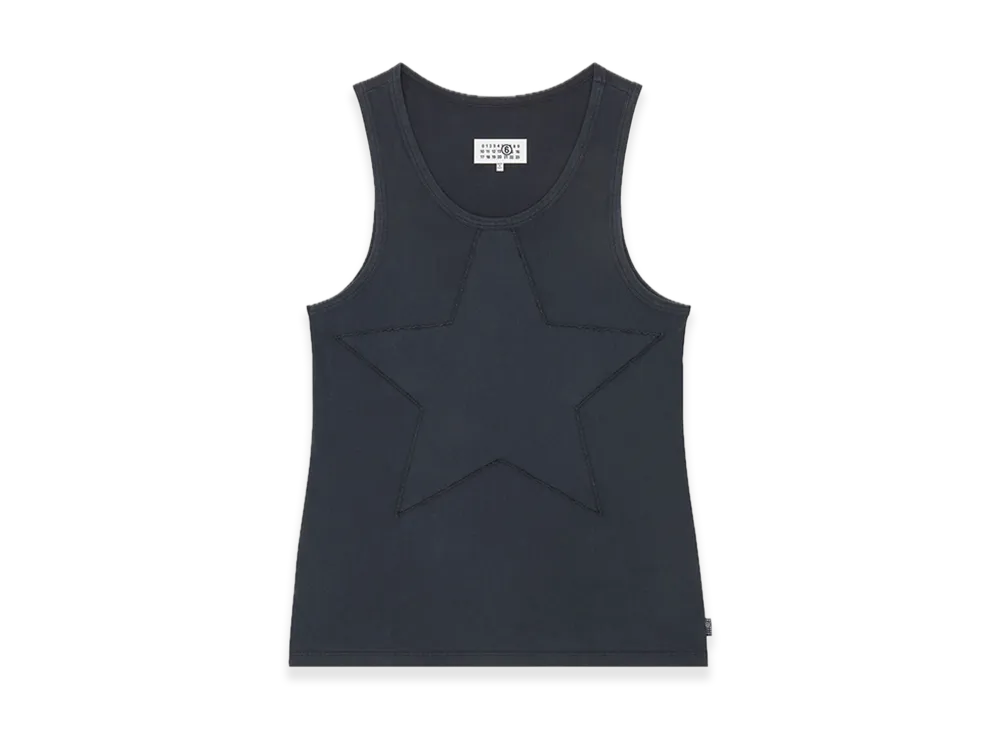 MM6 Maison Margiela Sleeveless Tank Top "Black"