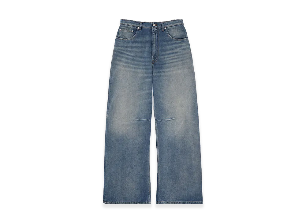 MM6 Maison Margiela Wide Leg Jeans "Blue"