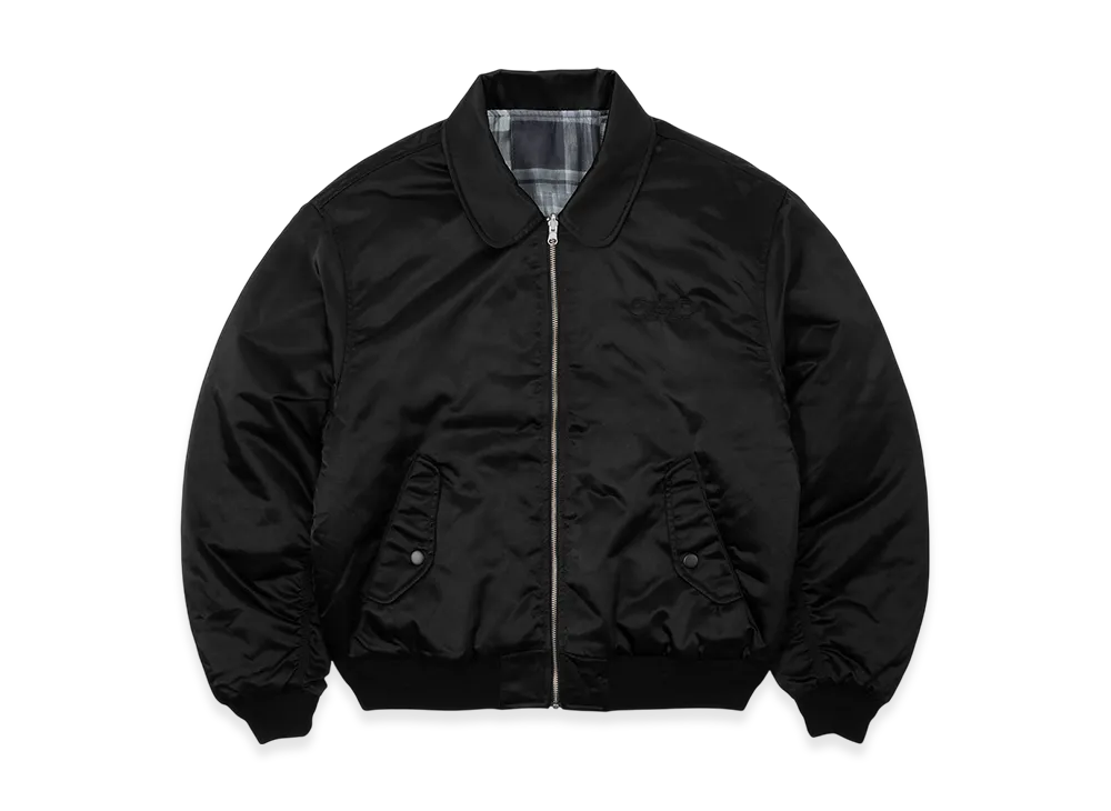 HUF WINTER 25 Clothiers Reversible Flight Jacket "Black"