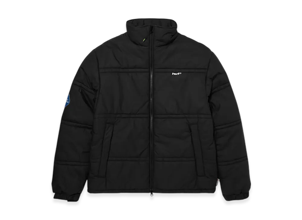 HUF WINTER 25 89 Tyvek Puffer "Black"