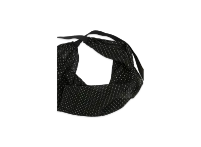 MM6 Maison Margiela Star Chiffon Scarf "Black/White"