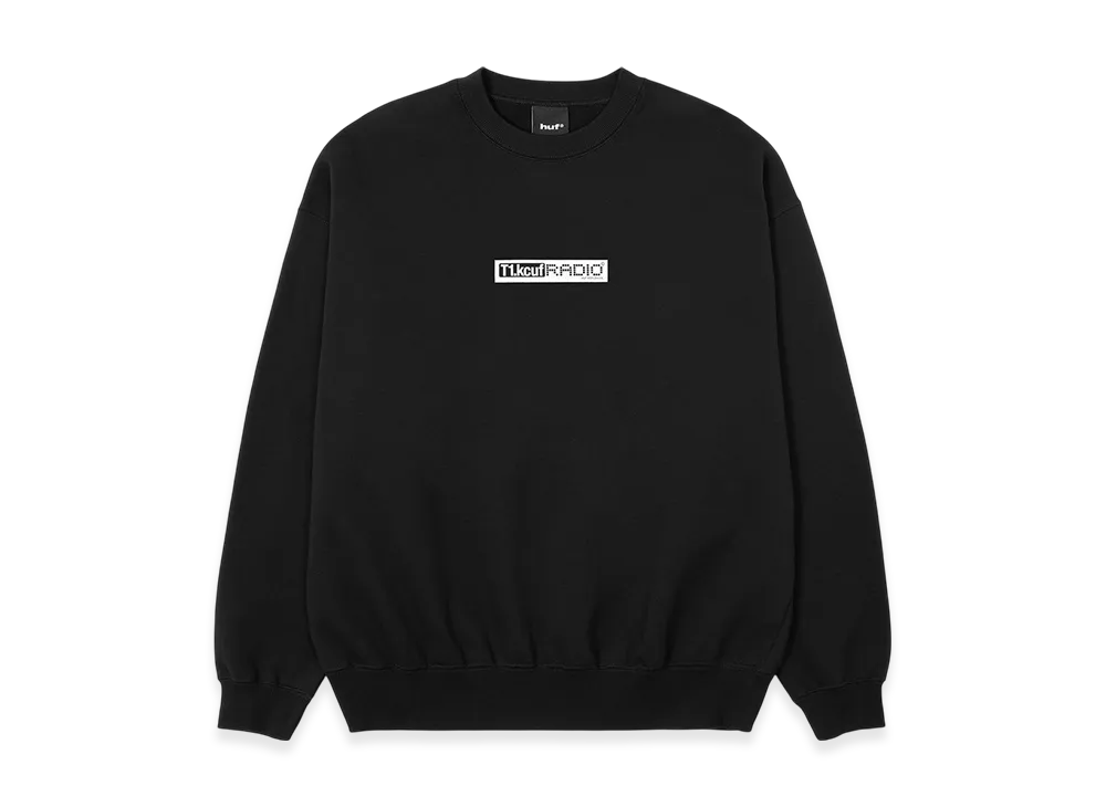 HUF WINTER 25 Midnight Radio Crew "Black"