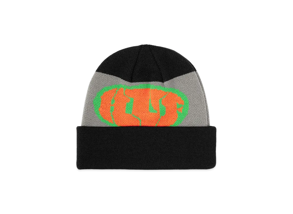 HUF WINTER 25 Warped Cuff Beanie "Black"