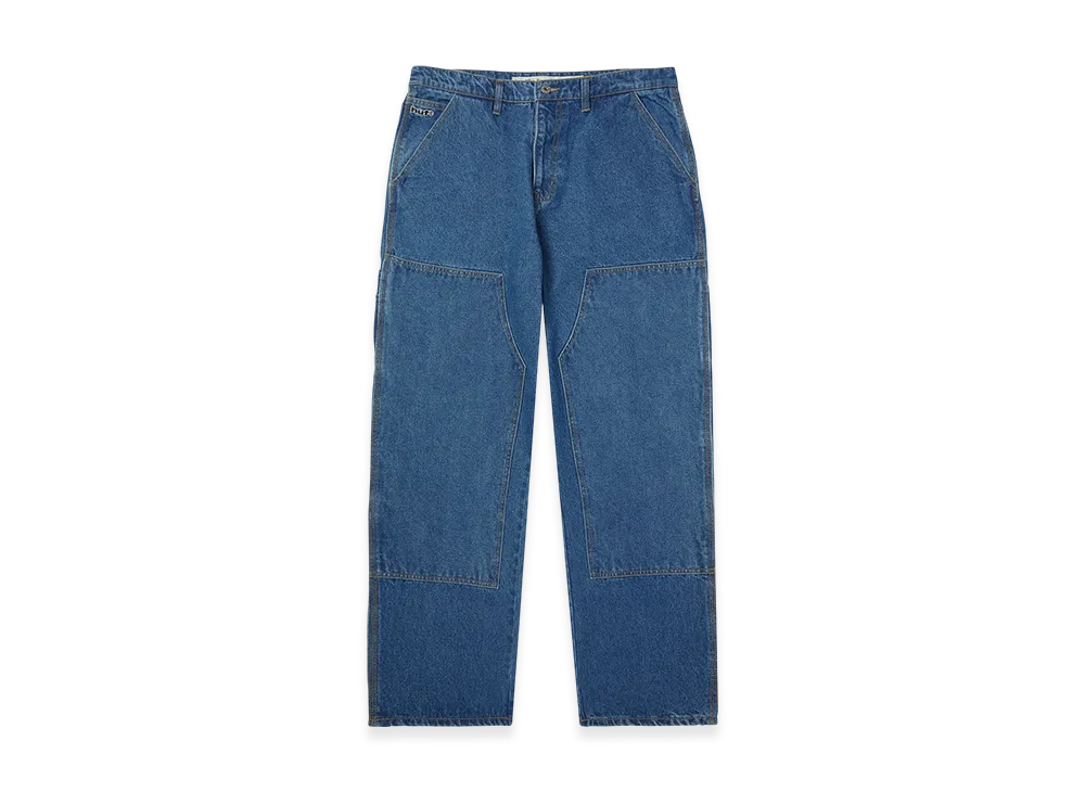 HUF WINTER 25 Kinda Loose Double Knees "Stone Wash Indigo"