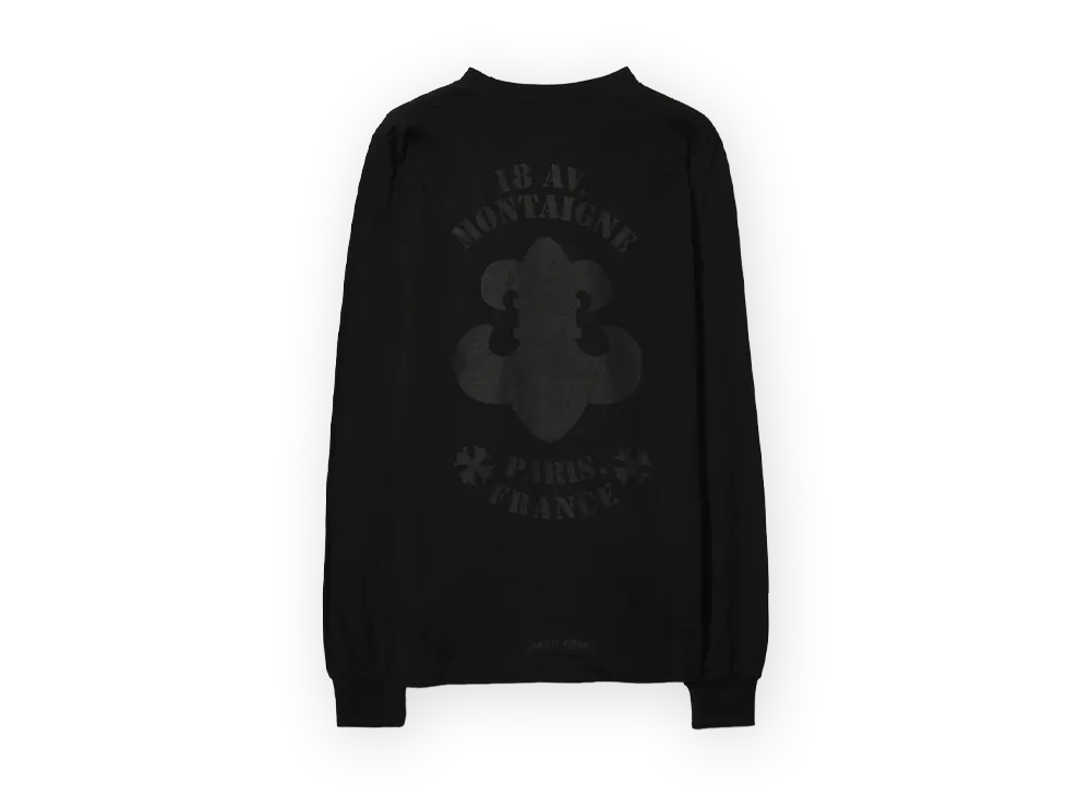 Chrome Hearts Paris Exclusive L/S T-Shirt "Black"