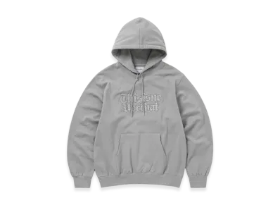thisisneverthat Old English Logo Hoodie "Concrete"