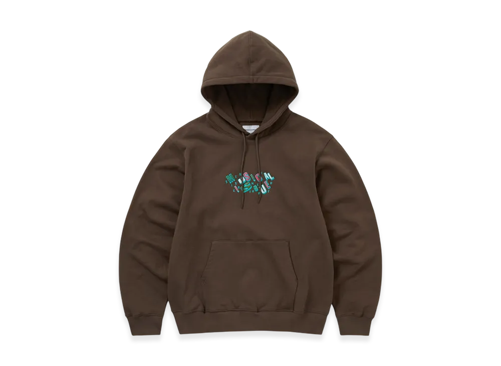 thisisneverthat Musical Issue Hoodie "Brown"