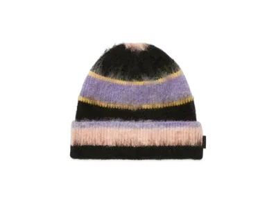 thisisneverthat Striped Mohair Beanie "Black"