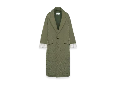 Maison Margiela Quilted Coat "Military Green"