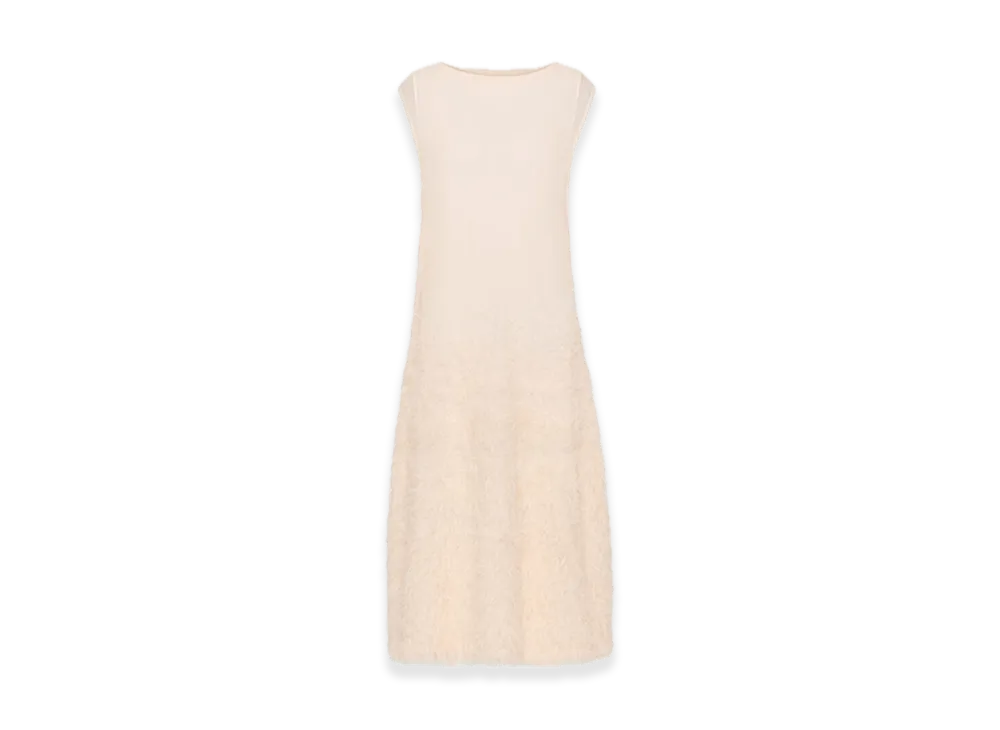 Maison Margiela Retrograding Silk Knit Dress "Blush"