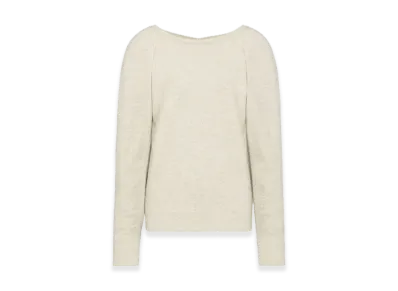 Maison Margiela Wool Knit Top "Light Grey"