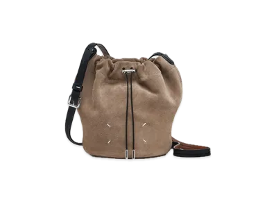 Maison Margiela Drawstring Crossbody Bucket "Vision/Black"