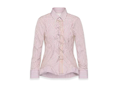 Maison Margiela Layered Tulle Shirt "Silver"