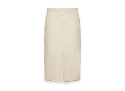 Maison Margiela Chino Midi Skirt "White"