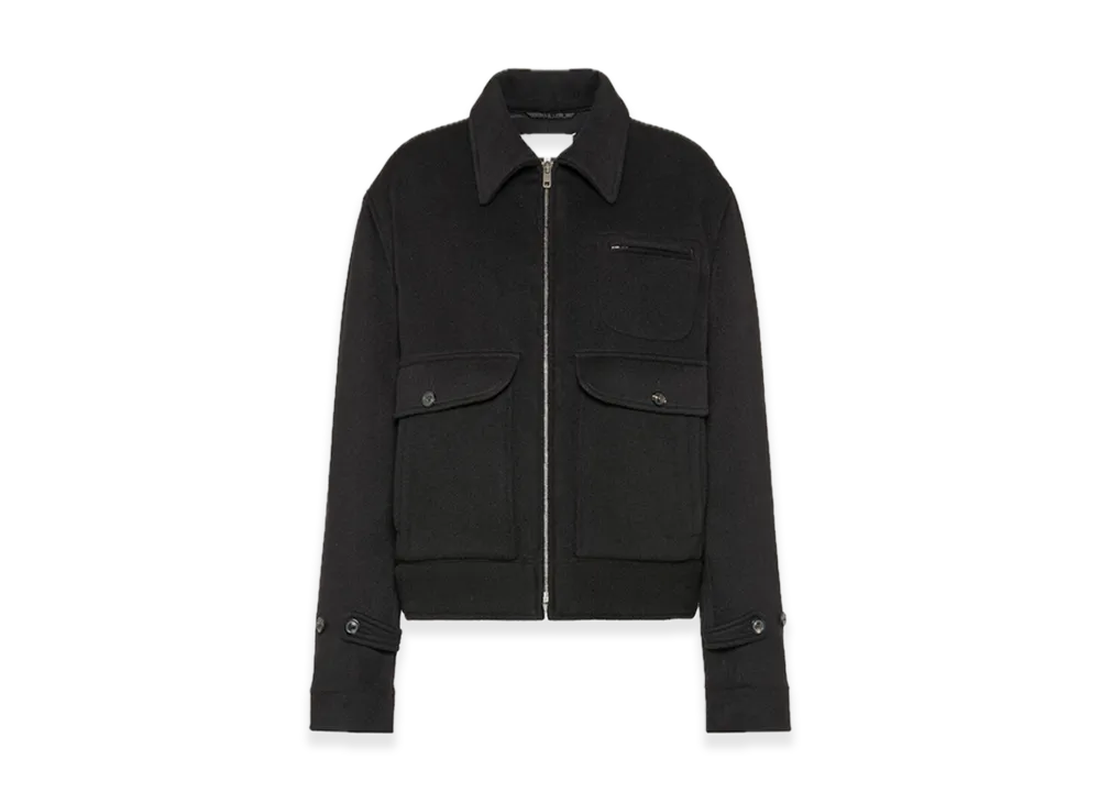 Maison Margiela Wool Cashmere Caban Jacket "Black"