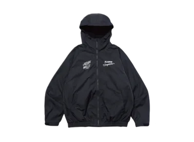 XLARGE x Dragon76 x JAPAN WALLS HOODED JACKET "Black"