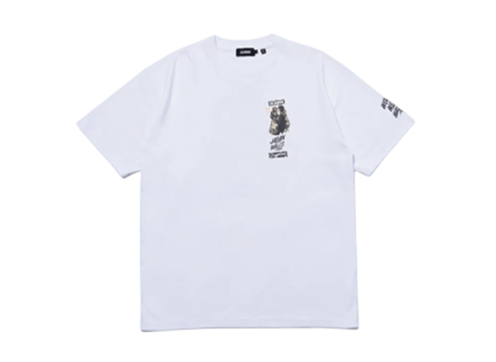 XLARGE x Dragon76 x JAPAN WALLS S/S TEE "White"