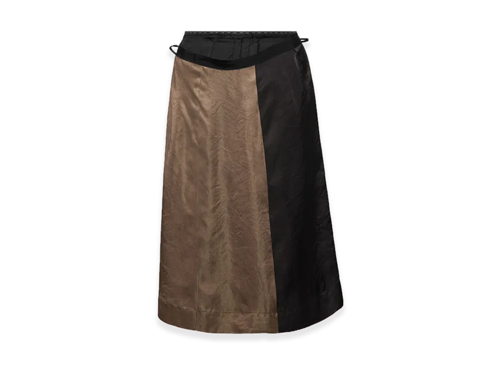 Maison Margiela Midi Skirt "Brown/Black"