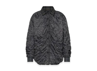 Maison Margiela Quilting Shirt Jacket "Anthracite/Brown Check"
