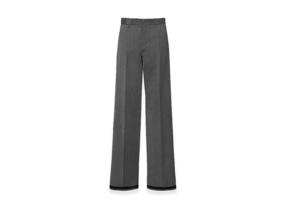 Maison Margiela Tailored Wool Trousers "Derby Grey"
