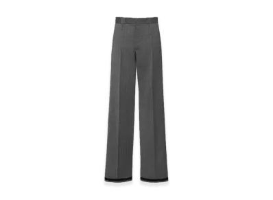 Maison Margiela Tailored Wool Trousers "Derby Grey"