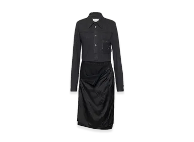 Maison Margiela Long Sleeve Shirt "Carbon Melange/Black"