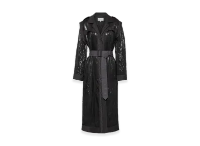 Maison Margiela Trench Dress "Black/Carbon Melange"