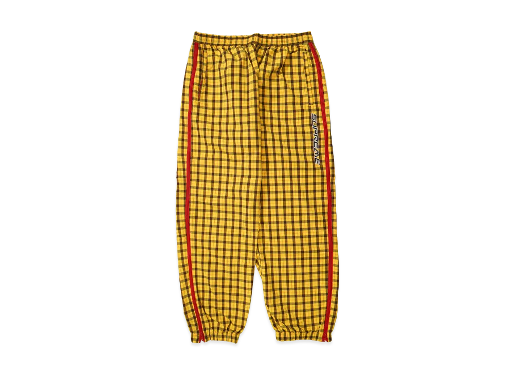 Supreme Plaid Warm Up Pant 