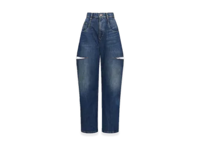 Maison Margiela Cut Out Jeans "Washed Indigo"