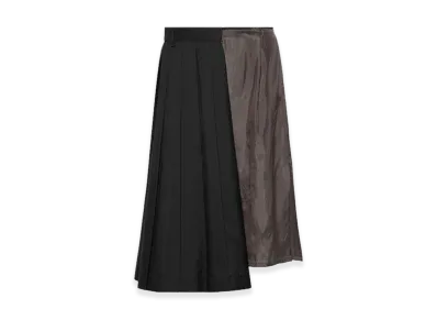 Maison Margiela Midi Skirt "Black/Dark Taupe"
