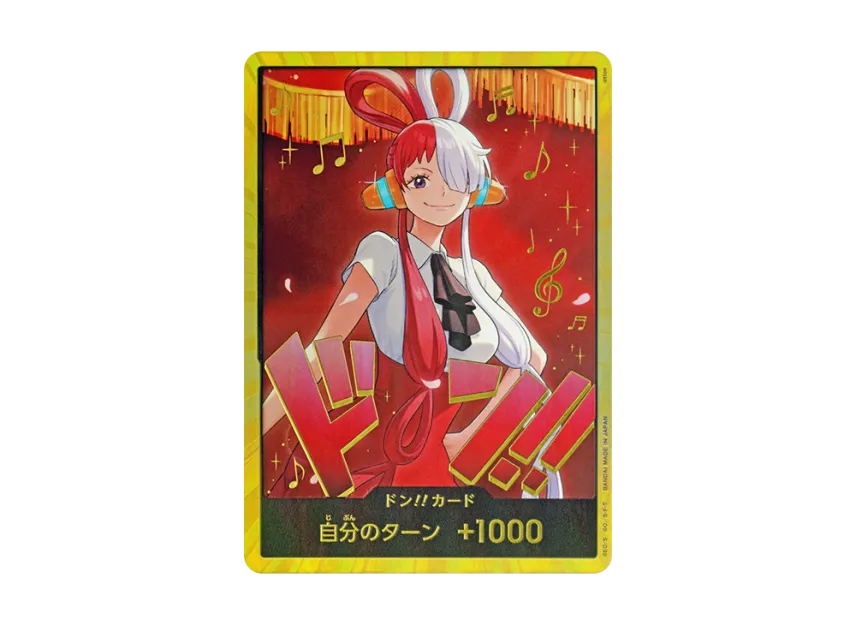 DON!! Card : Uta Super Parallel (Extra Booster "ONE PIECE Heroines edition")