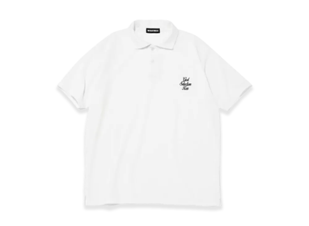 GOD SELECTION XXX Polo Shirt GX-A26-CS-01 "White"