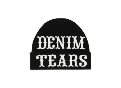 DENIM TEARS Black Yankees Beanie "Black"