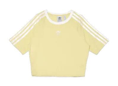 adidas 3-Stripes Baby Tee "Powder Yellow"