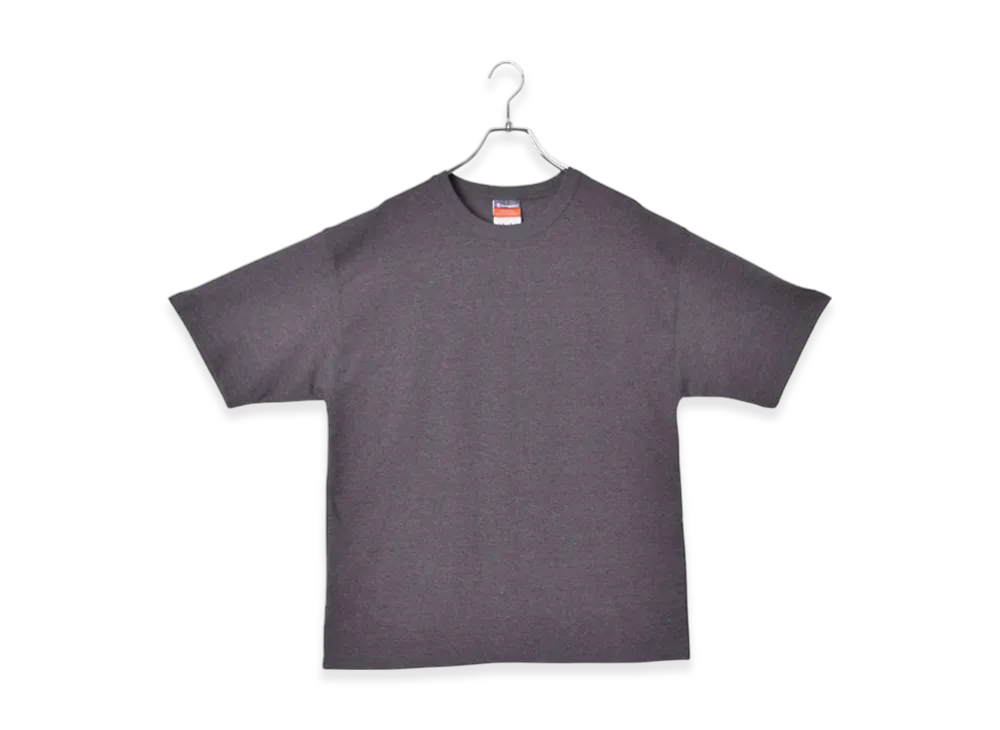 Champion 7oz Heritage Short Sleeve Tee "Charcoal Heather"