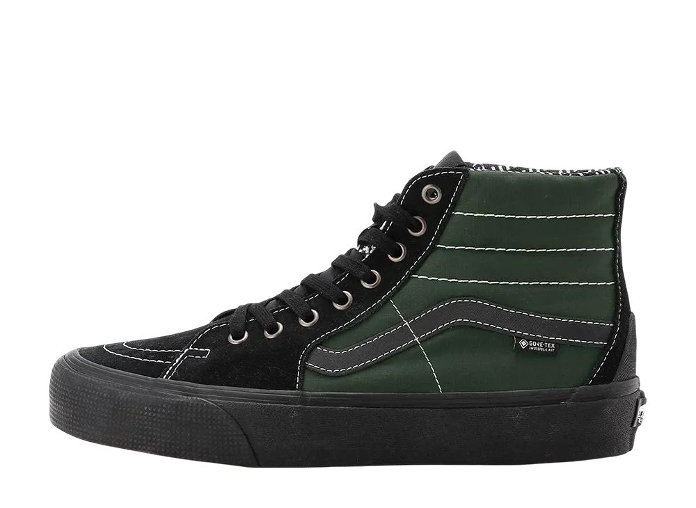 バンズ スケートハイ ゴアテックス "アウトドアブラック/グリーン"