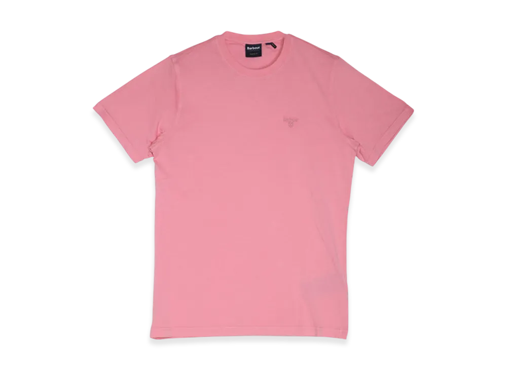 Barbour Garment Dyed Tee "Pink Salt"