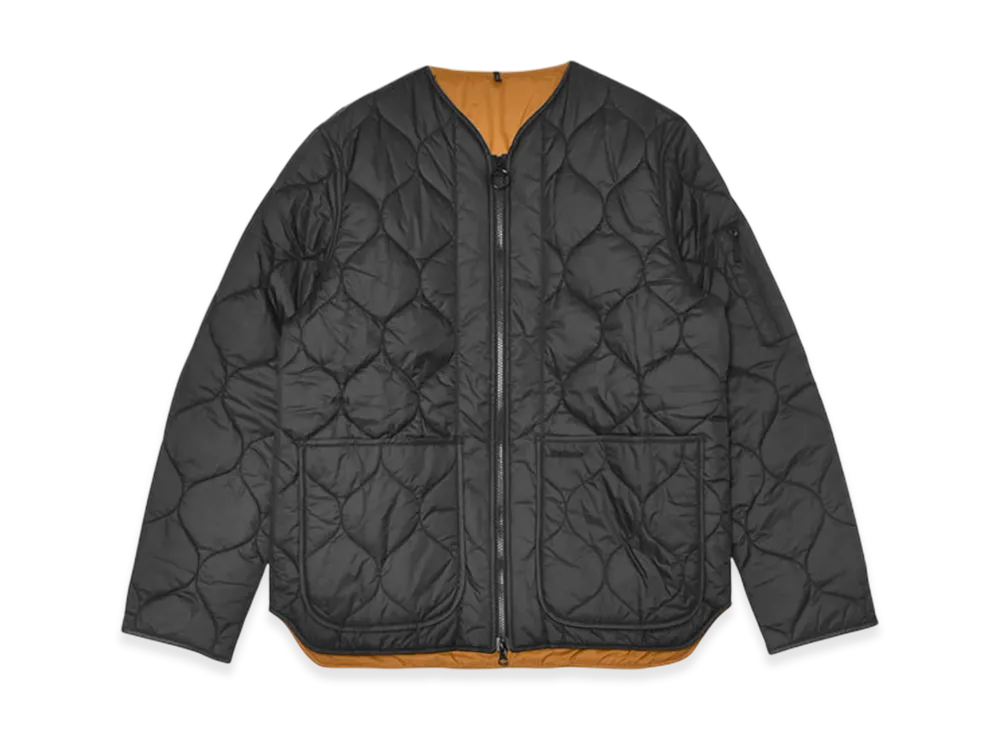 Barbour Re-Engineered Utility Liddesdale Quilted Jacket "Black"