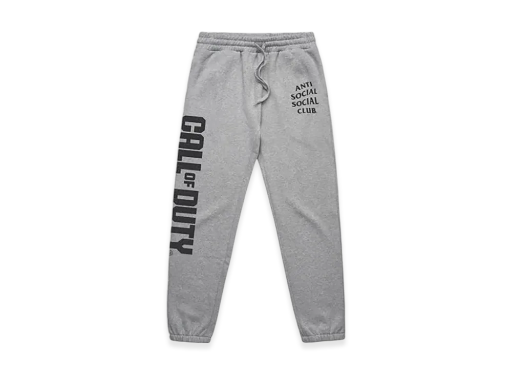 ANTI SOCIAL SOCIAL CLUB x Call of Duty Sweatpant 01 "Heather Grey"