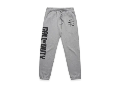 ANTI SOCIAL SOCIAL CLUB x Call of Duty Sweatpant 01 "Heather Grey"