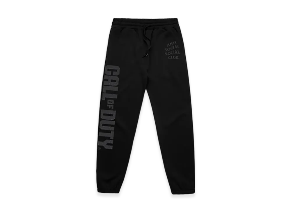 ANTI SOCIAL SOCIAL CLUB x Call of Duty Sweatpant 01 "Black"