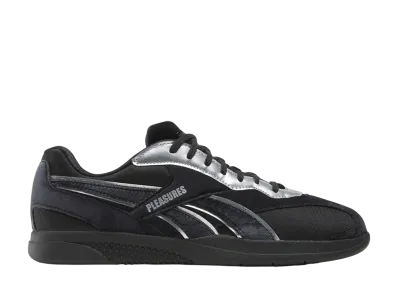 PLEASURES × Reebok Hammer Street "Black/Silver/Black"