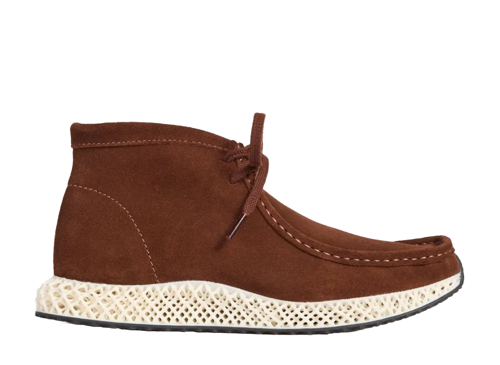 KITH Ronnie Fieg × adidas × Clarks 8th Street 4D Wallabee Mid "Chestnut"