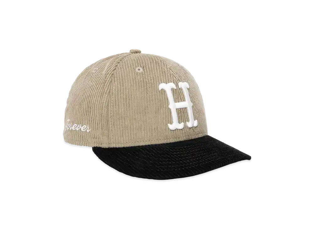 HUF x NEW ERA Classic H Corduroy Hat "Brown"